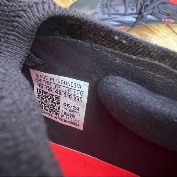 Adidas copa Pure 2 elite soft ground aurora Black and Silver Men's Soccer Cleats - Picture 5 of 5